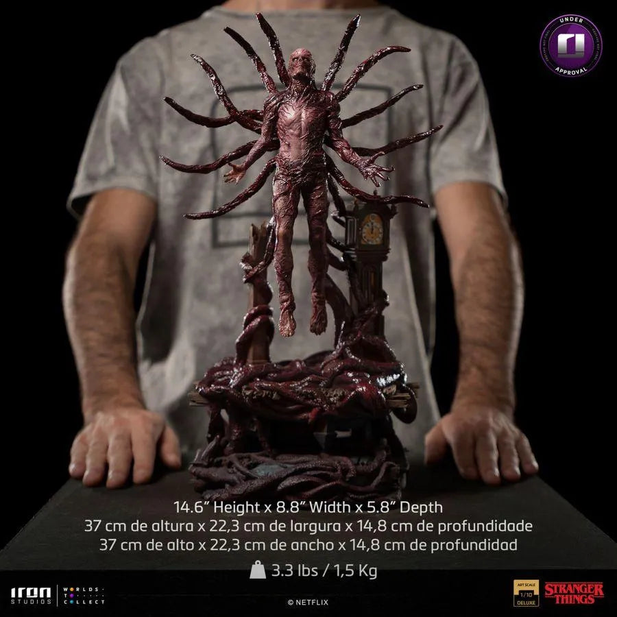 IRO54049 Stranger Things - Vecna Deluxe 1:10 Statue - Iron Studios - Titan Pop Culture