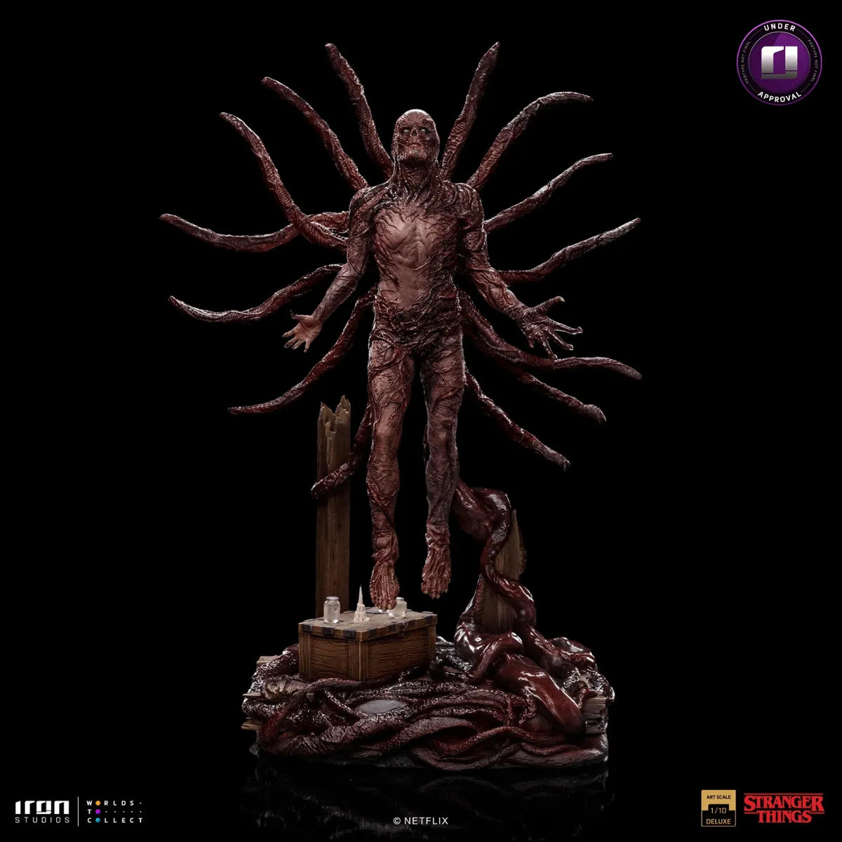 IRO54056 Stranger Things - Vecna 1:10 Scale Statue - Iron Studios - Titan Pop Culture