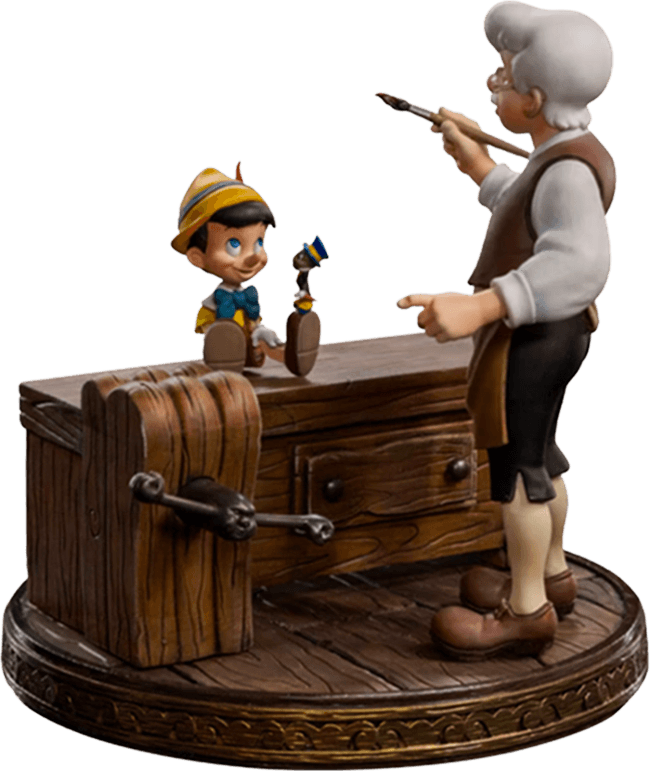 IRO54155 Pinocchio (1940) - Pinocchio 1:10 Scale Statue - Iron Studios - Titan Pop Culture