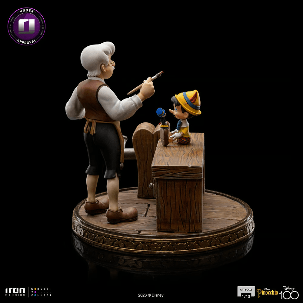 IRO54155 Pinocchio (1940) - Pinocchio 1:10 Scale Statue - Iron Studios - Titan Pop Culture