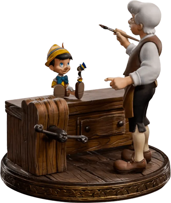 IRO54155 Pinocchio (1940) - Pinocchio 1:10 Scale Statue - Iron Studios - Titan Pop Culture