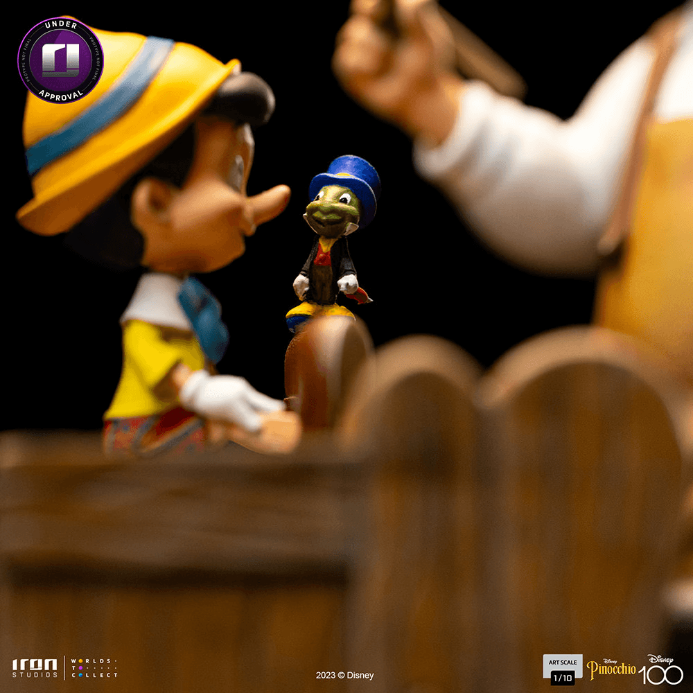 IRO54155 Pinocchio (1940) - Pinocchio 1:10 Scale Statue - Iron Studios - Titan Pop Culture