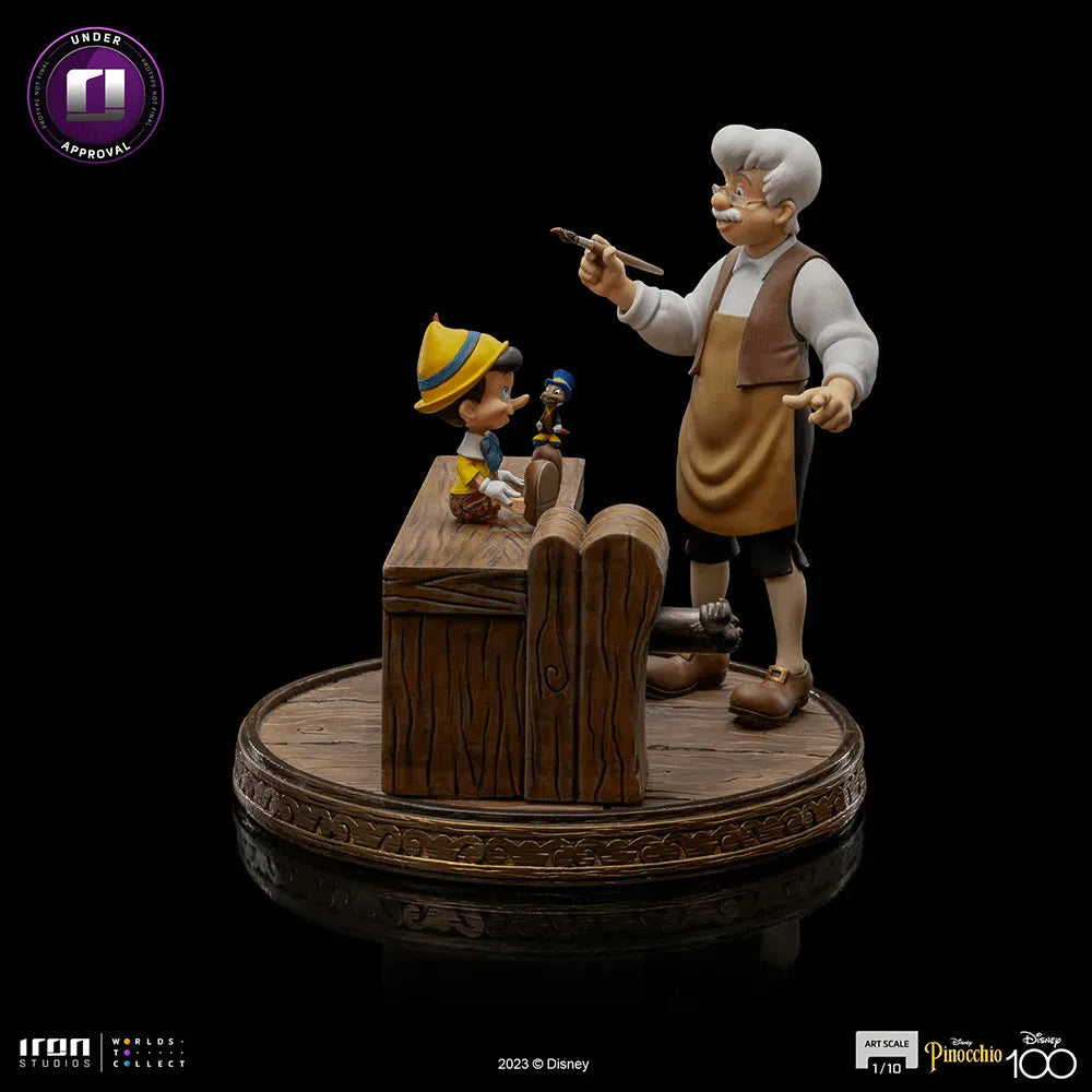 IRO54155 Pinocchio (1940) - Pinocchio 1:10 Scale Statue - Iron Studios - Titan Pop Culture