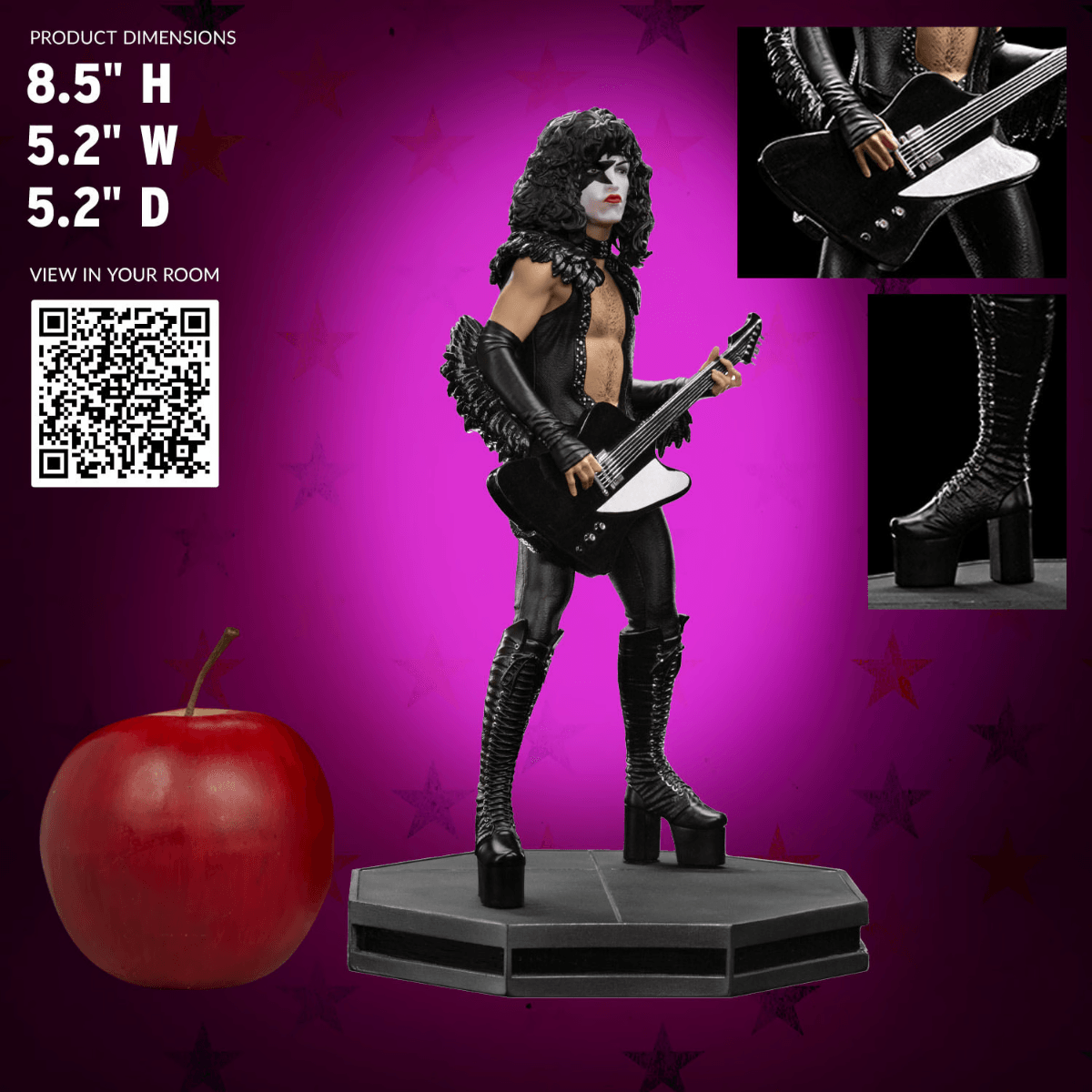 IRO54278 Kiss - Paul Standley 1:10 Statue - Iron Studios - Titan Pop Culture