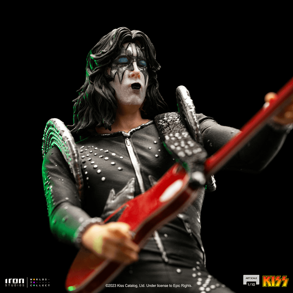 IRO54285 Kiss - Ace Frehley 1:10 Scale Statue - Iron Studios - Titan Pop Culture