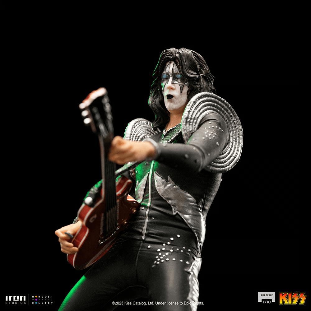 IRO54285 Kiss - Ace Frehley 1:10 Scale Statue - Iron Studios - Titan Pop Culture