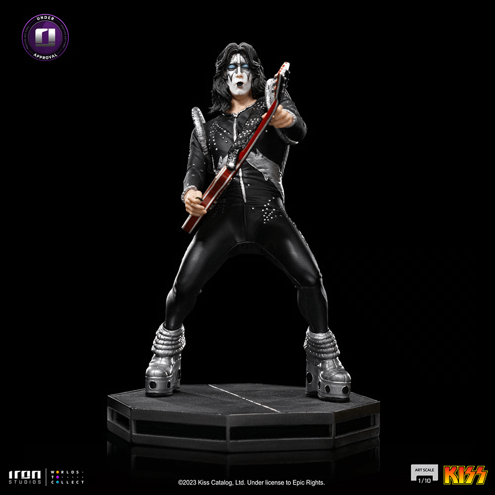 IRO54285 Kiss - Ace Frehley 1:10 Scale Statue - Iron Studios - Titan Pop Culture