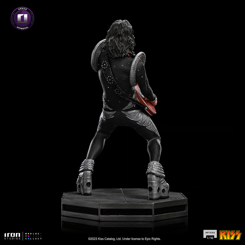 IRO54285 Kiss - Ace Frehley 1:10 Scale Statue - Iron Studios - Titan Pop Culture