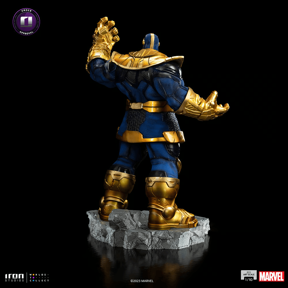 IRO54308 Marvel Comics - Thanos 1:10 Scale Statue - Iron Studios - Titan Pop Culture