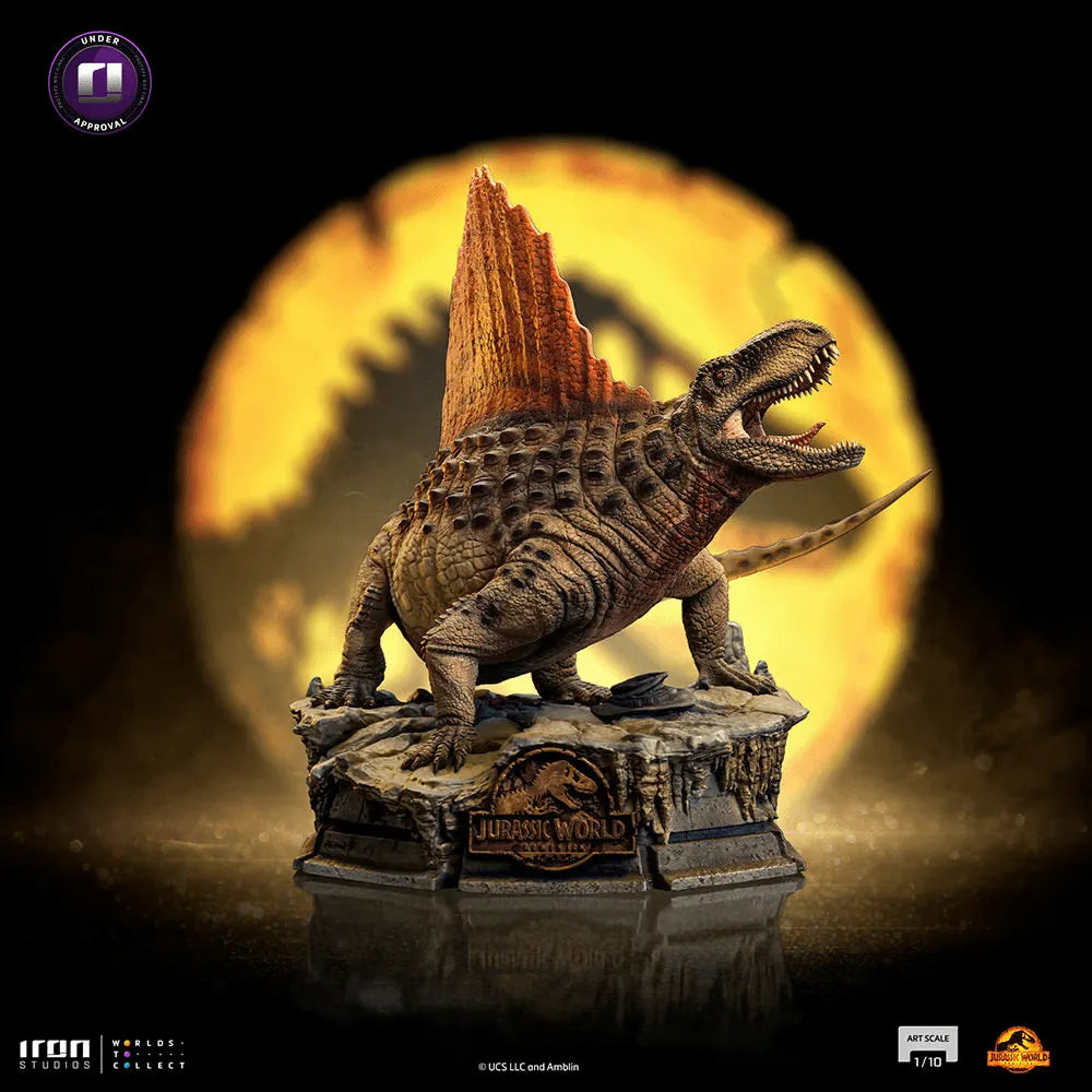 IRO54315 Jurassic World 3 - Dimetrodon 1:10 Scale Statue - Iron Studios - Titan Pop Culture