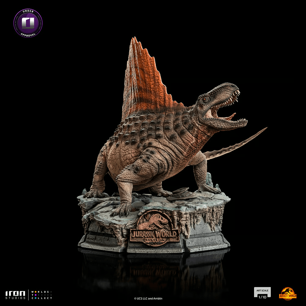 IRO54315 Jurassic World 3 - Dimetrodon 1:10 Scale Statue - Iron Studios - Titan Pop Culture