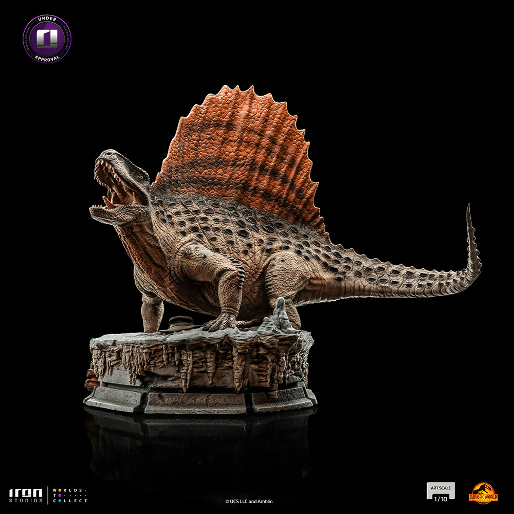 IRO54315 Jurassic World 3 - Dimetrodon 1:10 Scale Statue - Iron Studios - Titan Pop Culture