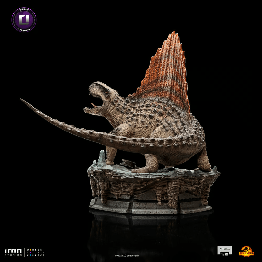 IRO54315 Jurassic World 3 - Dimetrodon 1:10 Scale Statue - Iron Studios - Titan Pop Culture