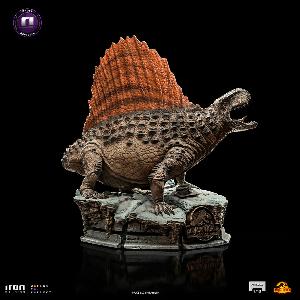 IRO54315 Jurassic World 3 - Dimetrodon 1:10 Scale Statue - Iron Studios - Titan Pop Culture