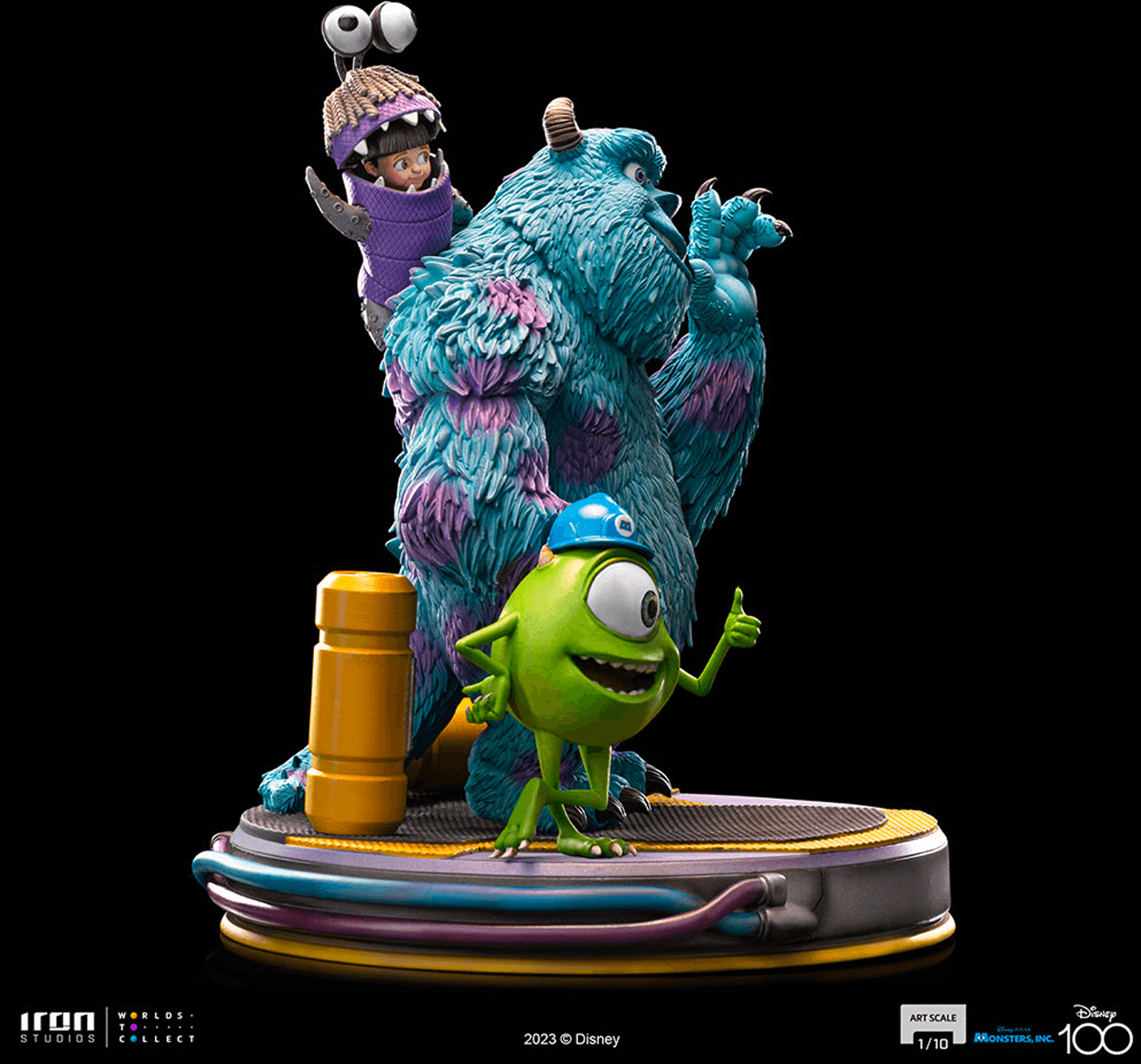 IRO54506 Monsters Inc. - Diorama 1:10 Scale Statue - Iron Studios - Titan Pop Culture