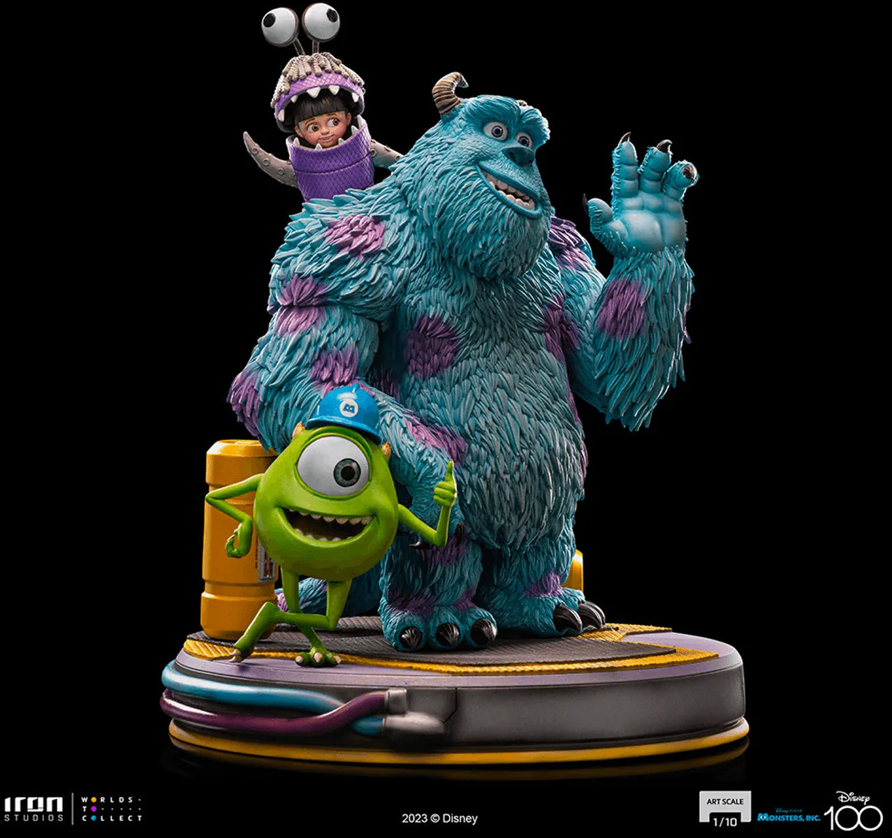 IRO54506 Monsters Inc. - Diorama 1:10 Scale Statue - Iron Studios - Titan Pop Culture