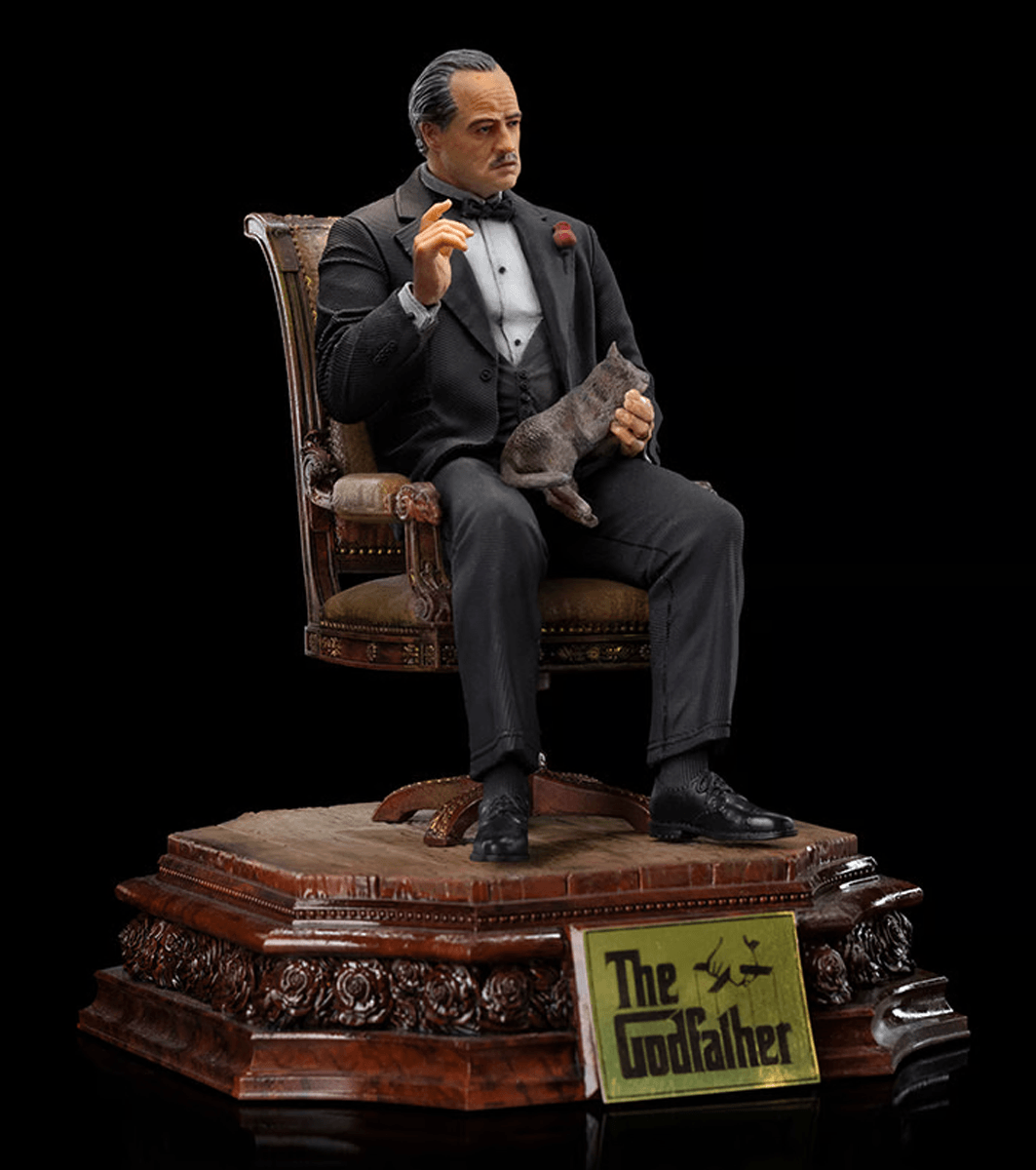 IRO54537 The Godfather - Don Vito Corleone 1:10 Scale Statue - Iron Studios - Titan Pop Culture