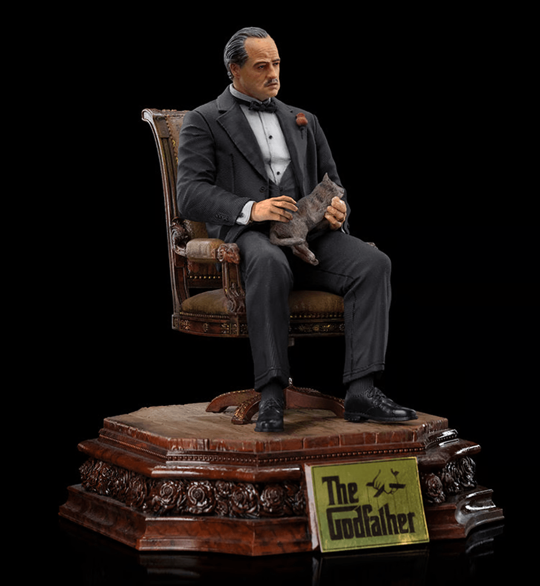 IRO54537 The Godfather - Don Vito Corleone 1:10 Scale Statue - Iron Studios - Titan Pop Culture