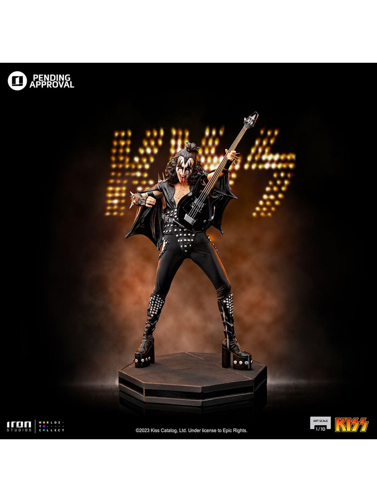 IRO54544 KISS - Gene Simmons 1:10 Scale Statue - Iron Studios - Titan Pop Culture