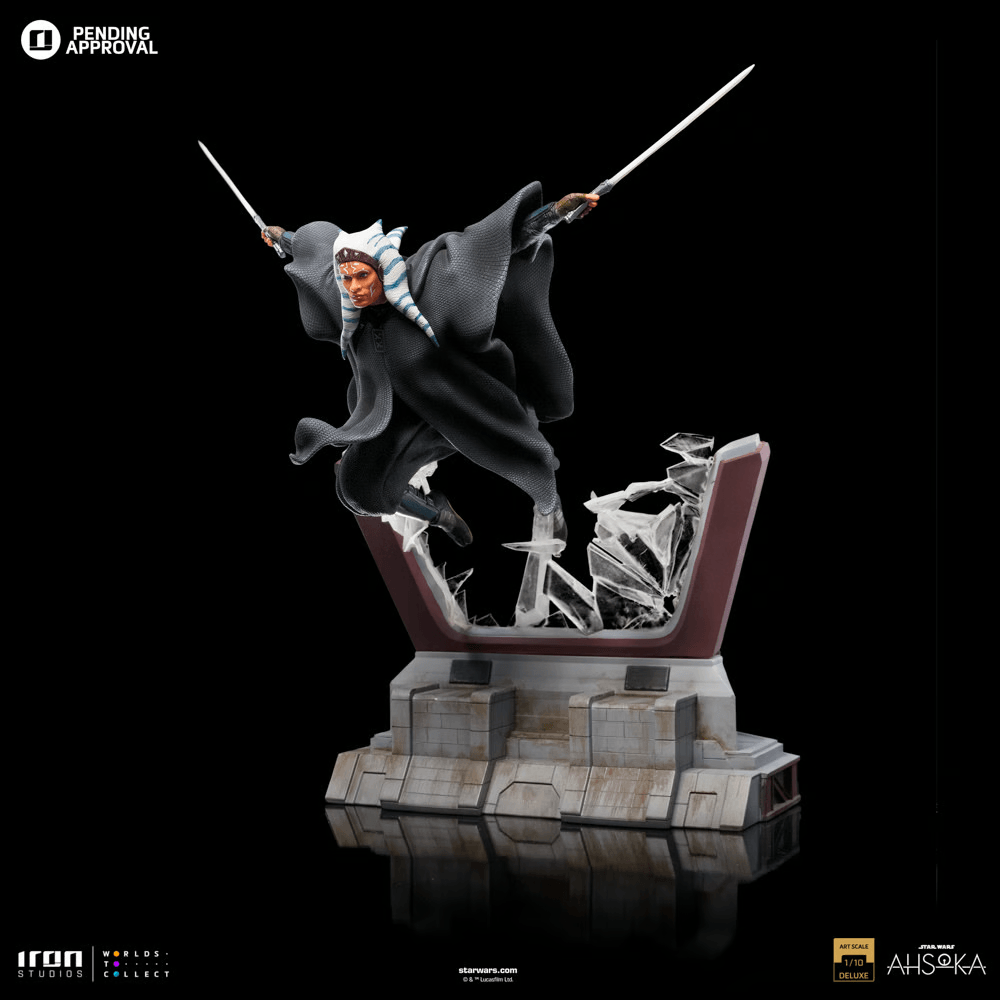 IRO54568 Star Wars: Ahsoka (TV) - Ahsoka Deluxe 1:10 Statue - Iron Studios - Titan Pop Culture