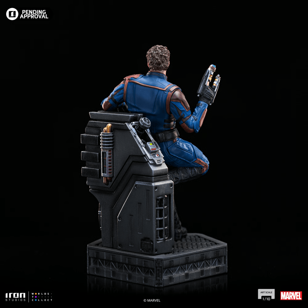 IRO54575 Guardians of the Galaxy: Vol. 3 - Star-Lord 1:10 Scale Statue - Iron Studios - Titan Pop Culture