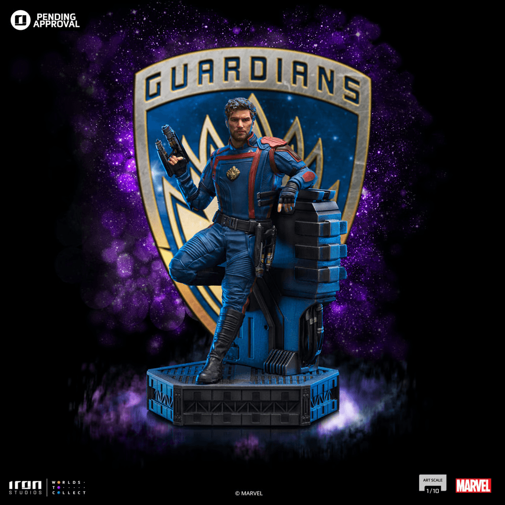 IRO54575 Guardians of the Galaxy: Vol. 3 - Star-Lord 1:10 Scale Statue - Iron Studios - Titan Pop Culture