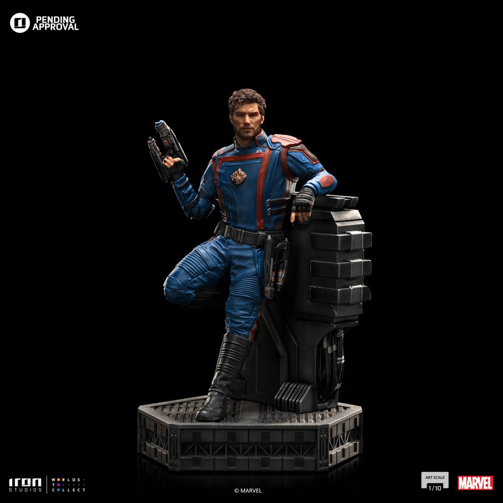 Guardians of the Galaxy: Vol. 3 - Star-Lord 1:10 Scale Statue Statue by Iron Studios | Titan Pop Culture