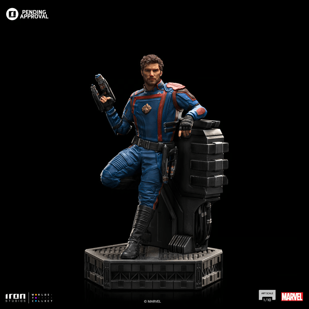 IRO54575 Guardians of the Galaxy: Vol. 3 - Star-Lord 1:10 Scale Statue - Iron Studios - Titan Pop Culture