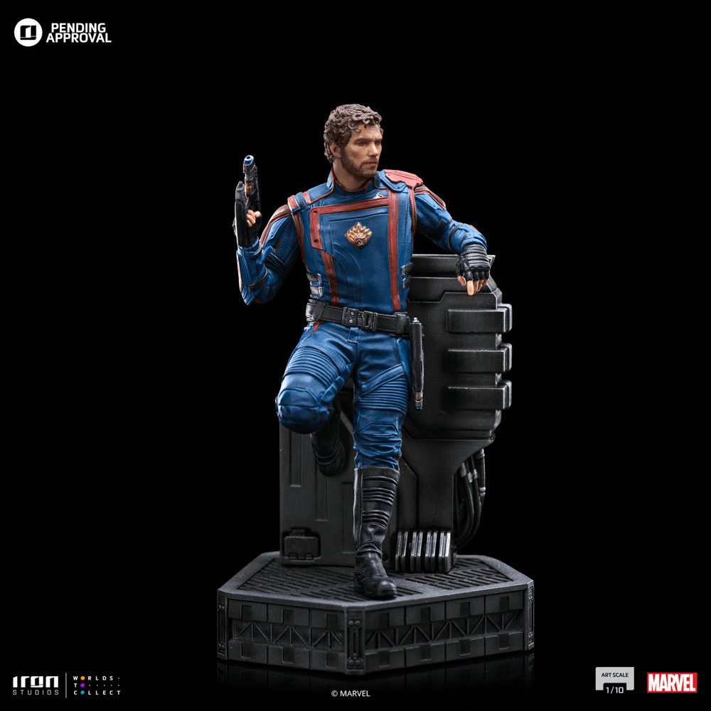 IRO54575 Guardians of the Galaxy: Vol. 3 - Star-Lord 1:10 Scale Statue - Iron Studios - Titan Pop Culture