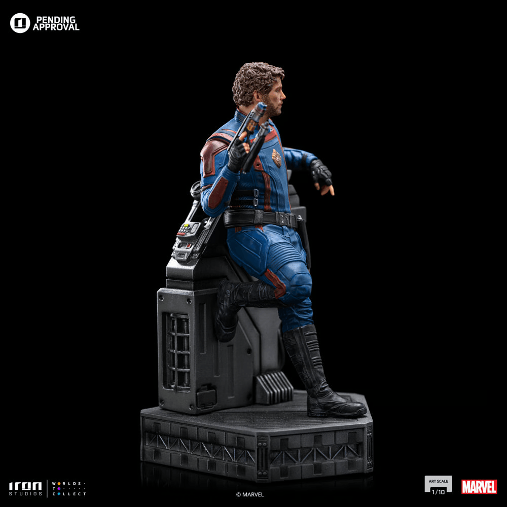 IRO54575 Guardians of the Galaxy: Vol. 3 - Star-Lord 1:10 Scale Statue - Iron Studios - Titan Pop Culture