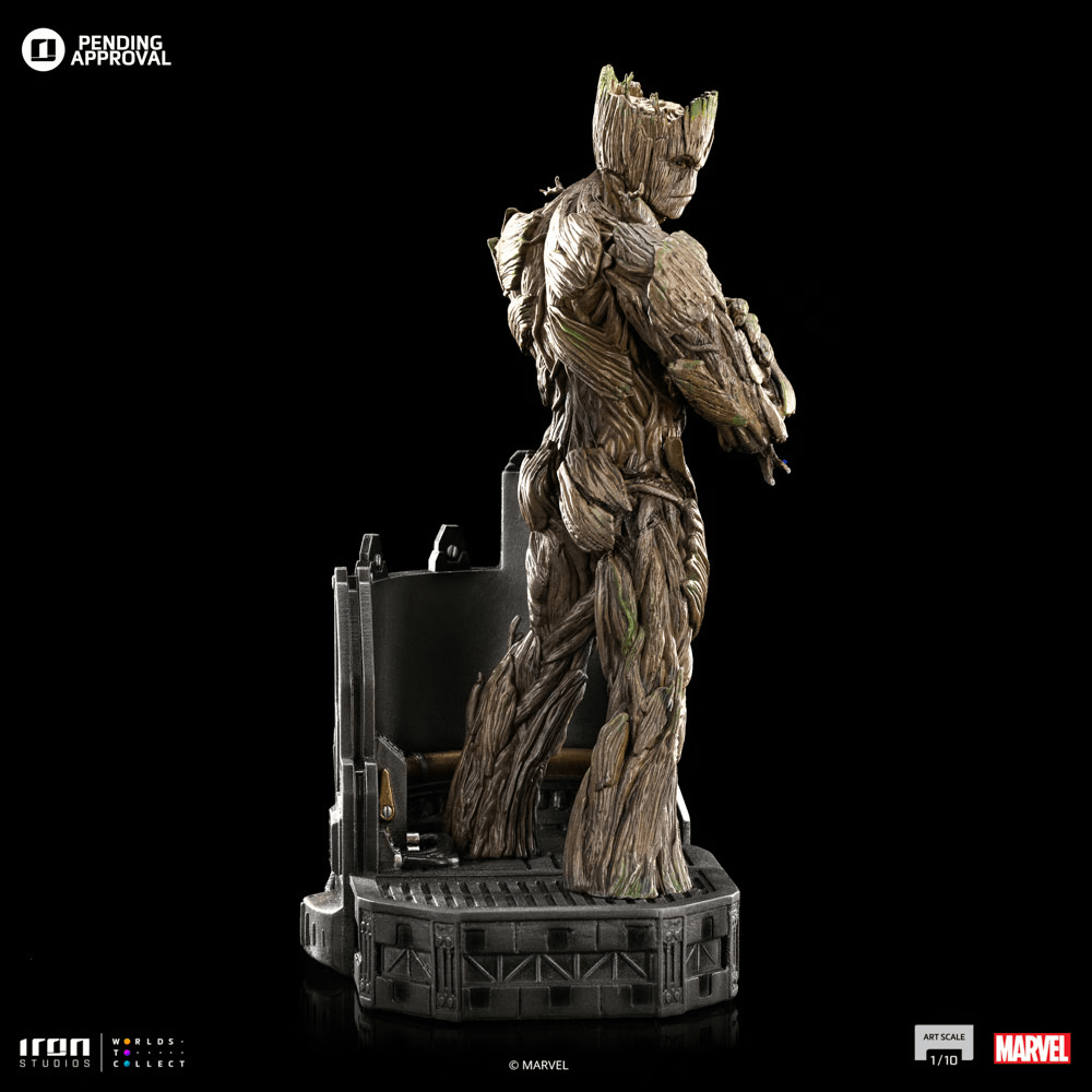 IRO54582 Guardians of the Galaxy: Vol. 3 - Groot 1:10 Statue - Iron Studios - Titan Pop Culture