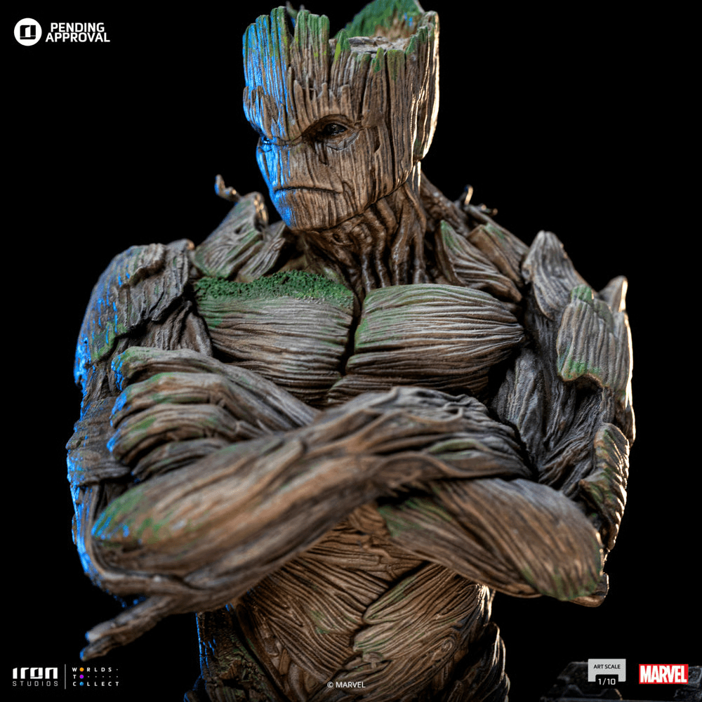 IRO54582 Guardians of the Galaxy: Vol. 3 - Groot 1:10 Statue - Iron Studios - Titan Pop Culture