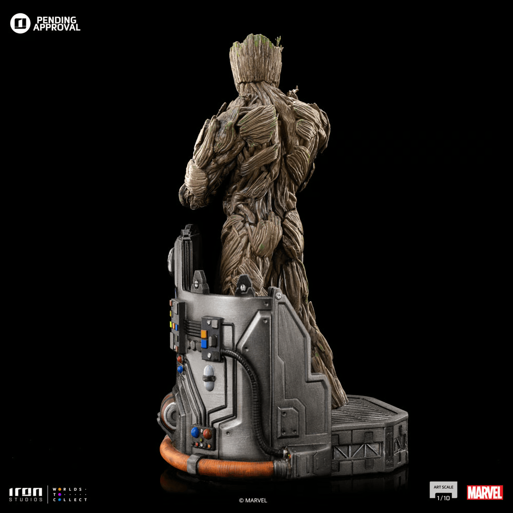 IRO54582 Guardians of the Galaxy: Vol. 3 - Groot 1:10 Statue - Iron Studios - Titan Pop Culture