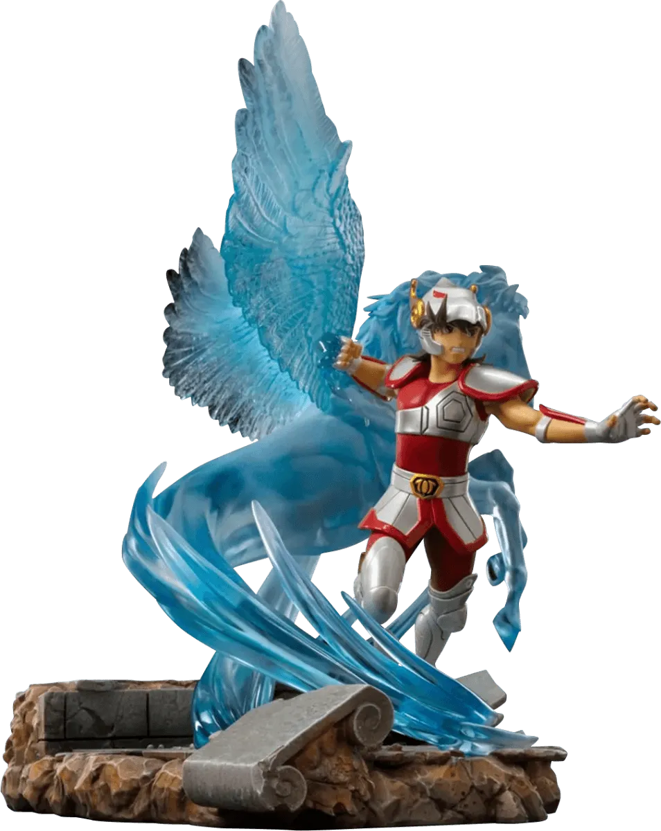 IRO54605 Saint Seiya - Pegasus Seiya Deluxe 1:10 Statue - Iron Studios - Titan Pop Culture