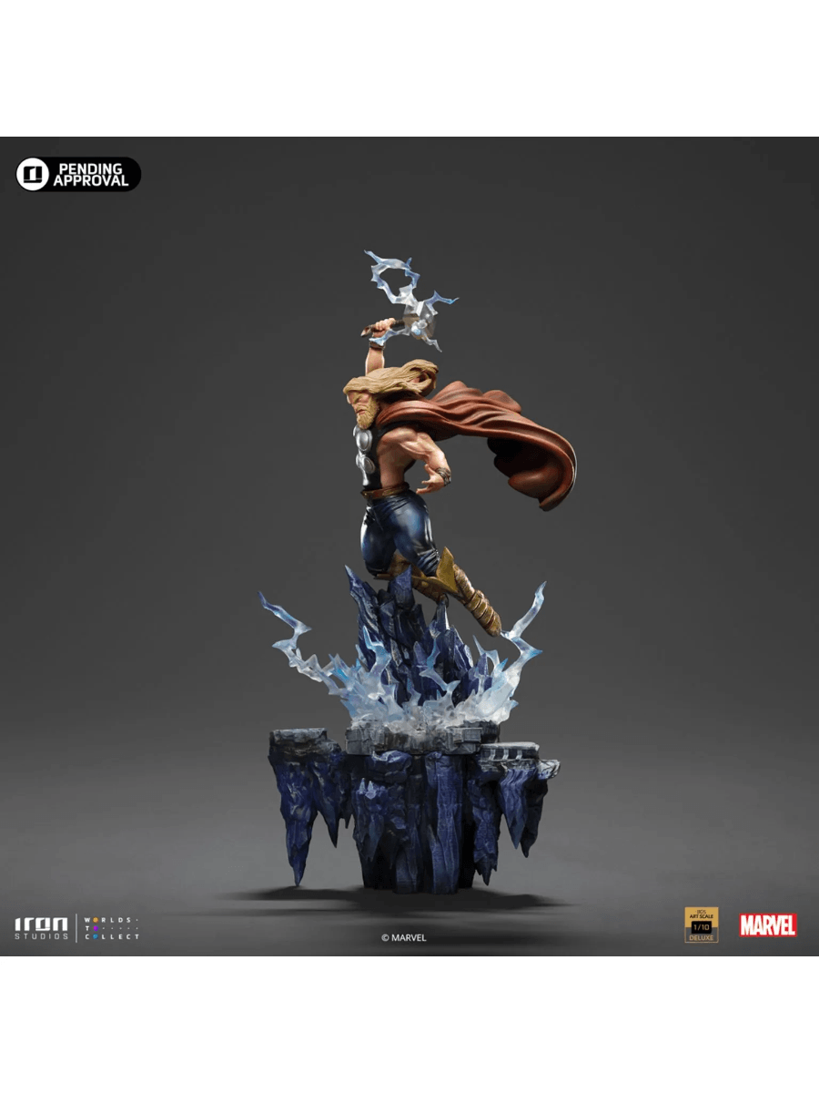 IRO54636 Marvel - Thor, Infinity Gauntlet Deluxe 1:10 Scale Statue - Iron Studios - Titan Pop Culture