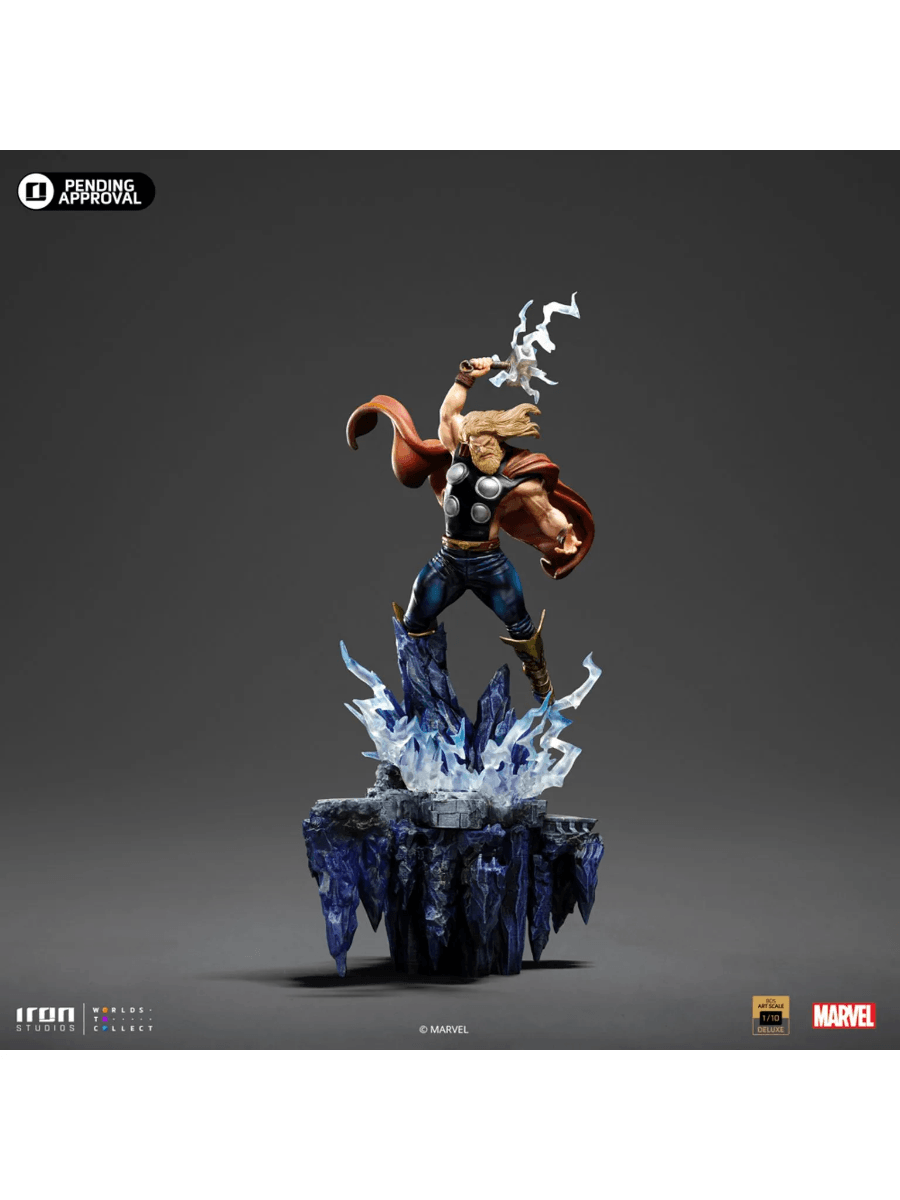 IRO54636 Marvel - Thor, Infinity Gauntlet Deluxe 1:10 Scale Statue - Iron Studios - Titan Pop Culture