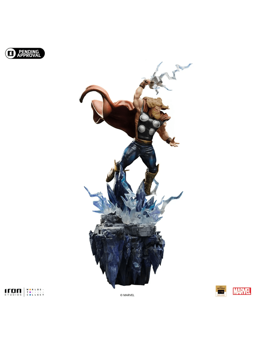 IRO54636 Marvel - Thor, Infinity Gauntlet Deluxe 1:10 Scale Statue - Iron Studios - Titan Pop Culture