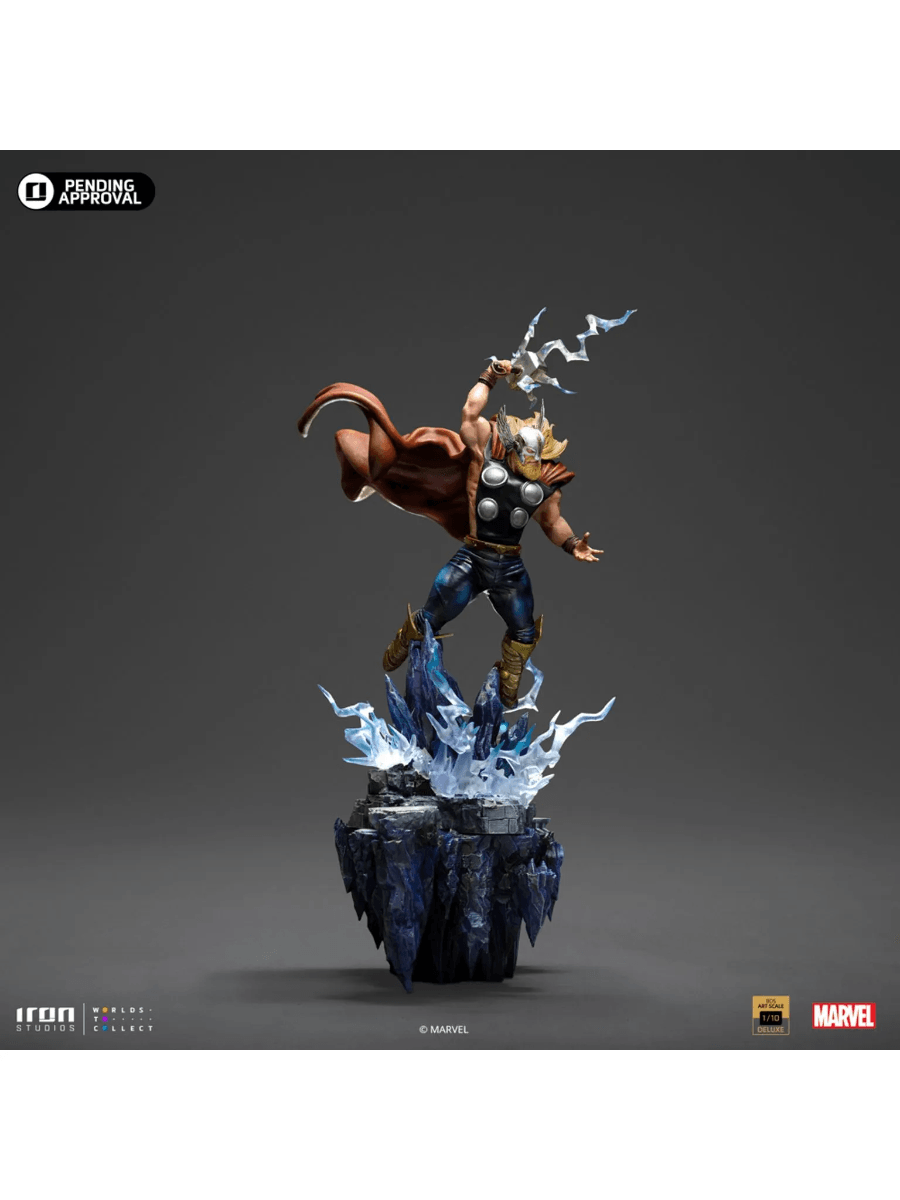 IRO54636 Marvel - Thor, Infinity Gauntlet Deluxe 1:10 Scale Statue - Iron Studios - Titan Pop Culture