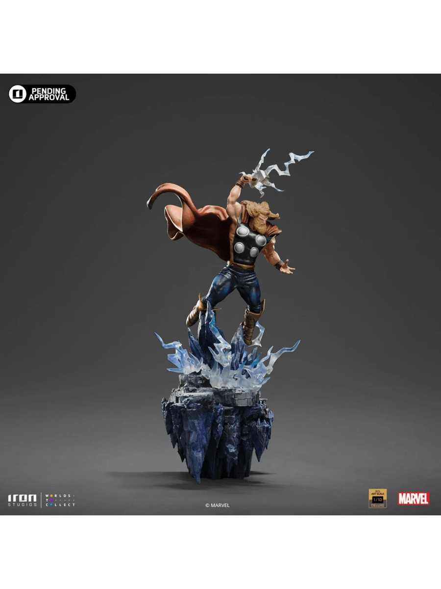 IRO54636 Marvel - Thor, Infinity Gauntlet Deluxe 1:10 Scale Statue - Iron Studios - Titan Pop Culture