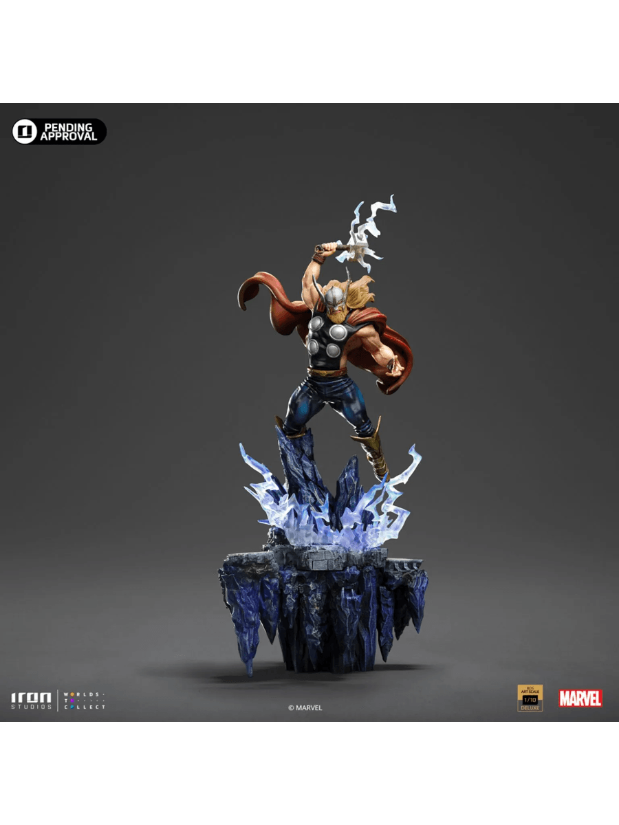 IRO54636 Marvel - Thor, Infinity Gauntlet Deluxe 1:10 Scale Statue - Iron Studios - Titan Pop Culture