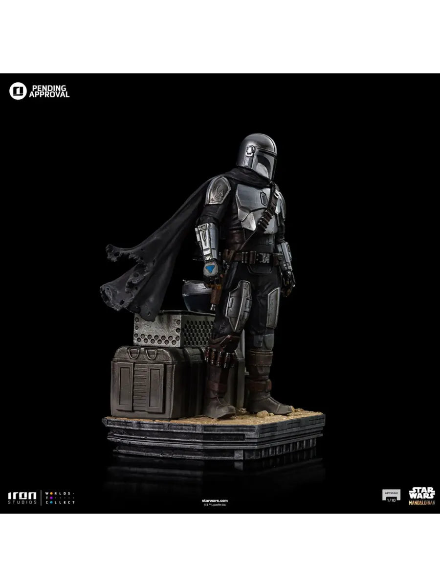 IRO54704 Star Wars: Mandalorian - Din Djarin & Din Grogu 1:10 Scale Statue - Iron Studios - Titan Pop Culture