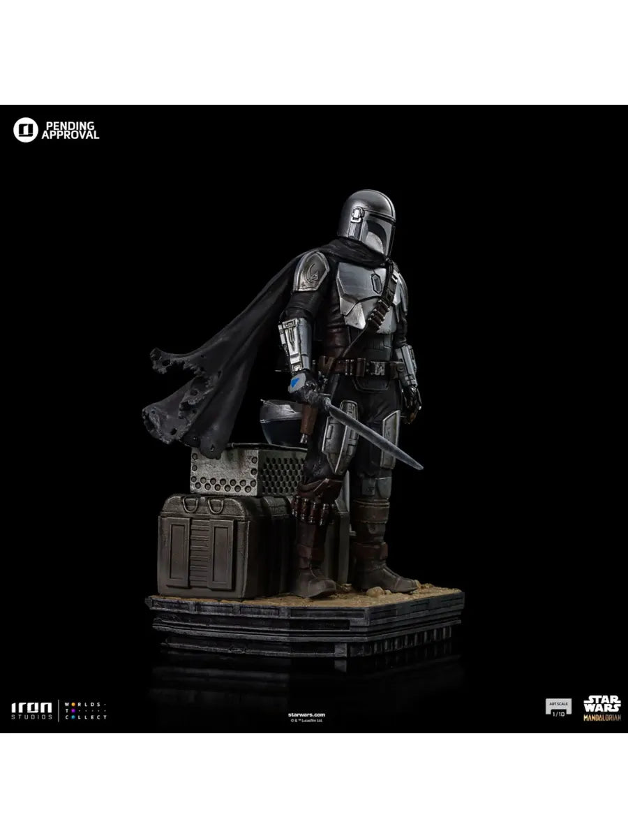 IRO54704 Star Wars: Mandalorian - Din Djarin & Din Grogu 1:10 Scale Statue - Iron Studios - Titan Pop Culture