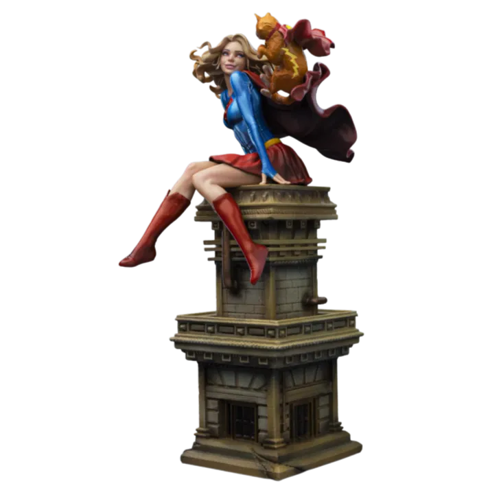 IRO54711 DC Comics - Supergirl Series 8 1:10 Scale Statue - Iron Studios - Titan Pop Culture