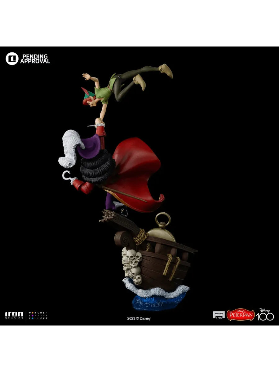 IRO54742 Disney - Peter Pan Vs Hook 1:10 Scale Statue - Iron Studios - Titan Pop Culture
