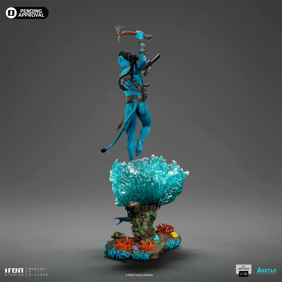 IRO54773 Avatar: The Way of Water - Jake Sully 1:10 Scale Statue - Iron Studios - Titan Pop Culture