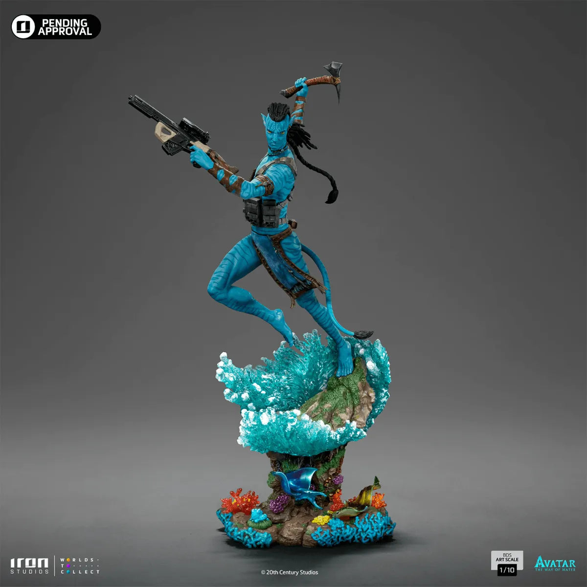 IRO54773 Avatar: The Way of Water - Jake Sully 1:10 Scale Statue - Iron Studios - Titan Pop Culture