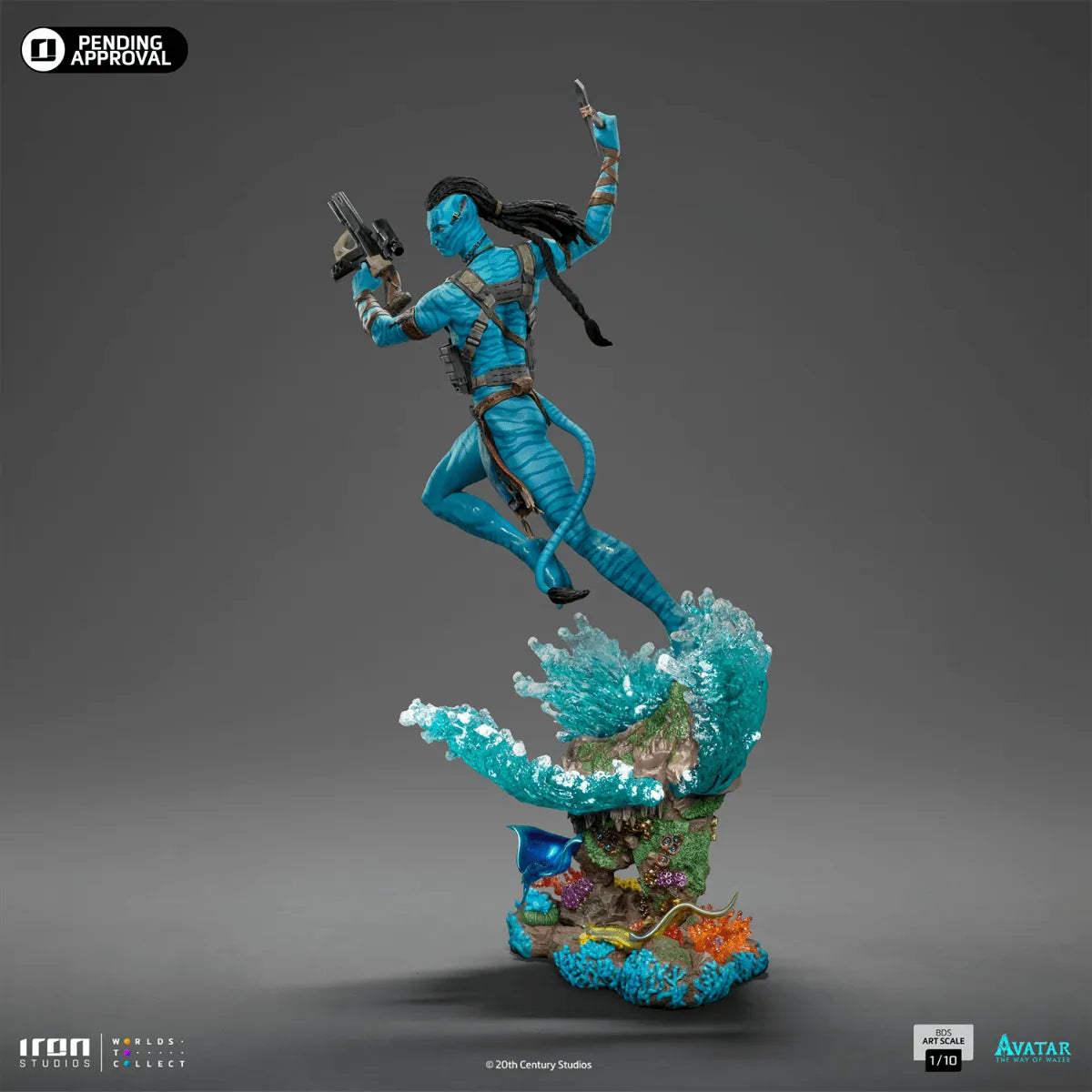 IRO54773 Avatar: The Way of Water - Jake Sully 1:10 Scale Statue - Iron Studios - Titan Pop Culture