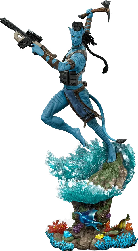 IRO54773 Avatar: The Way of Water - Jake Sully 1:10 Scale Statue - Iron Studios - Titan Pop Culture