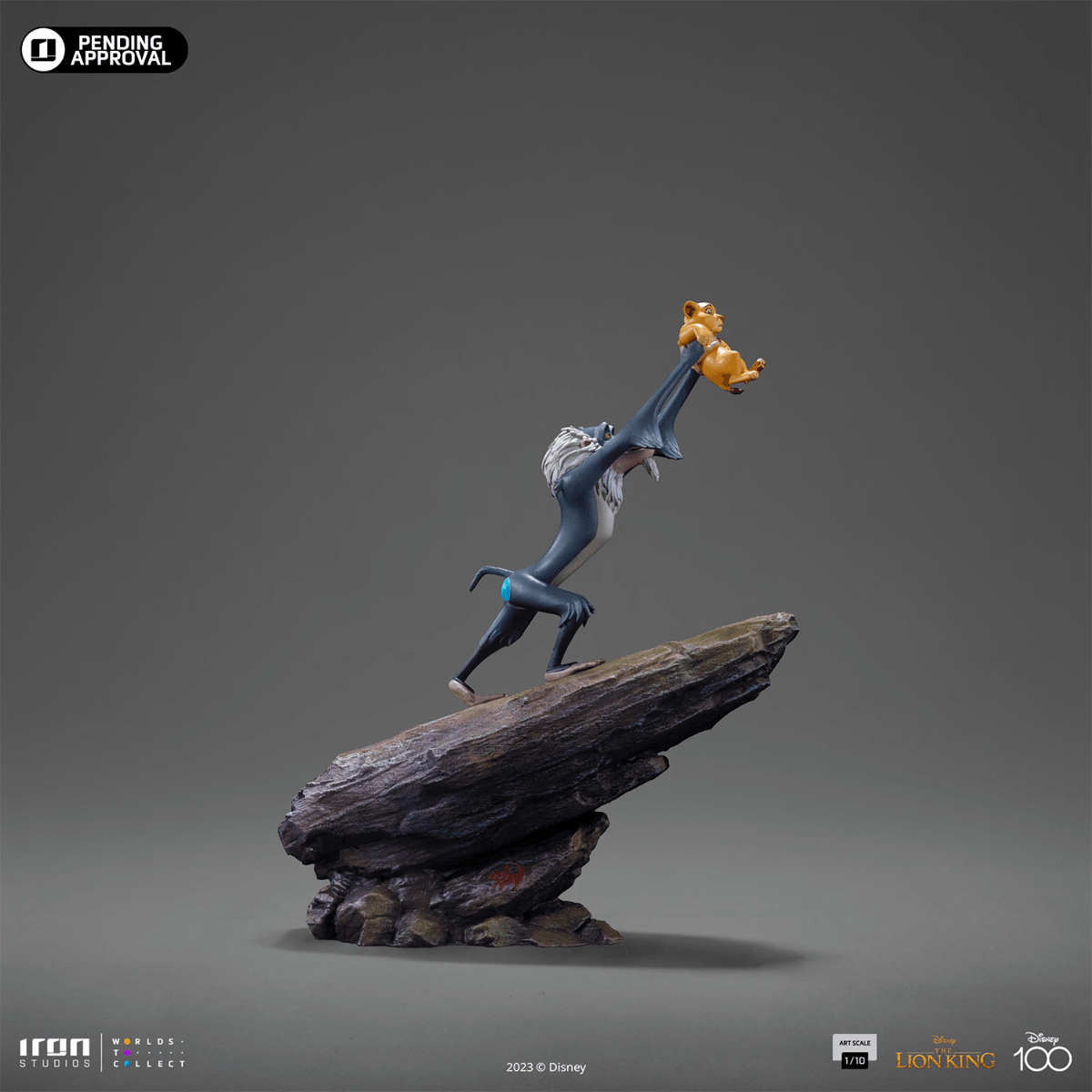 IRO55008 Lion King - Pride Rock 1:10 Scale Diorama - Iron Studios - Titan Pop Culture