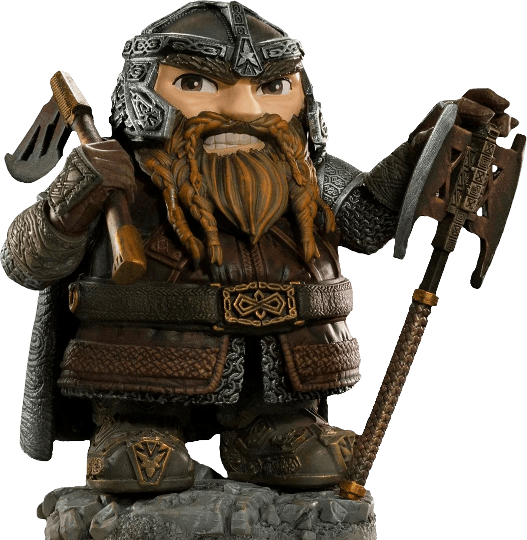 IRO55183 The Lord the Rings - Gimli Minico Vinyl - Iron Studios - Titan Pop Culture